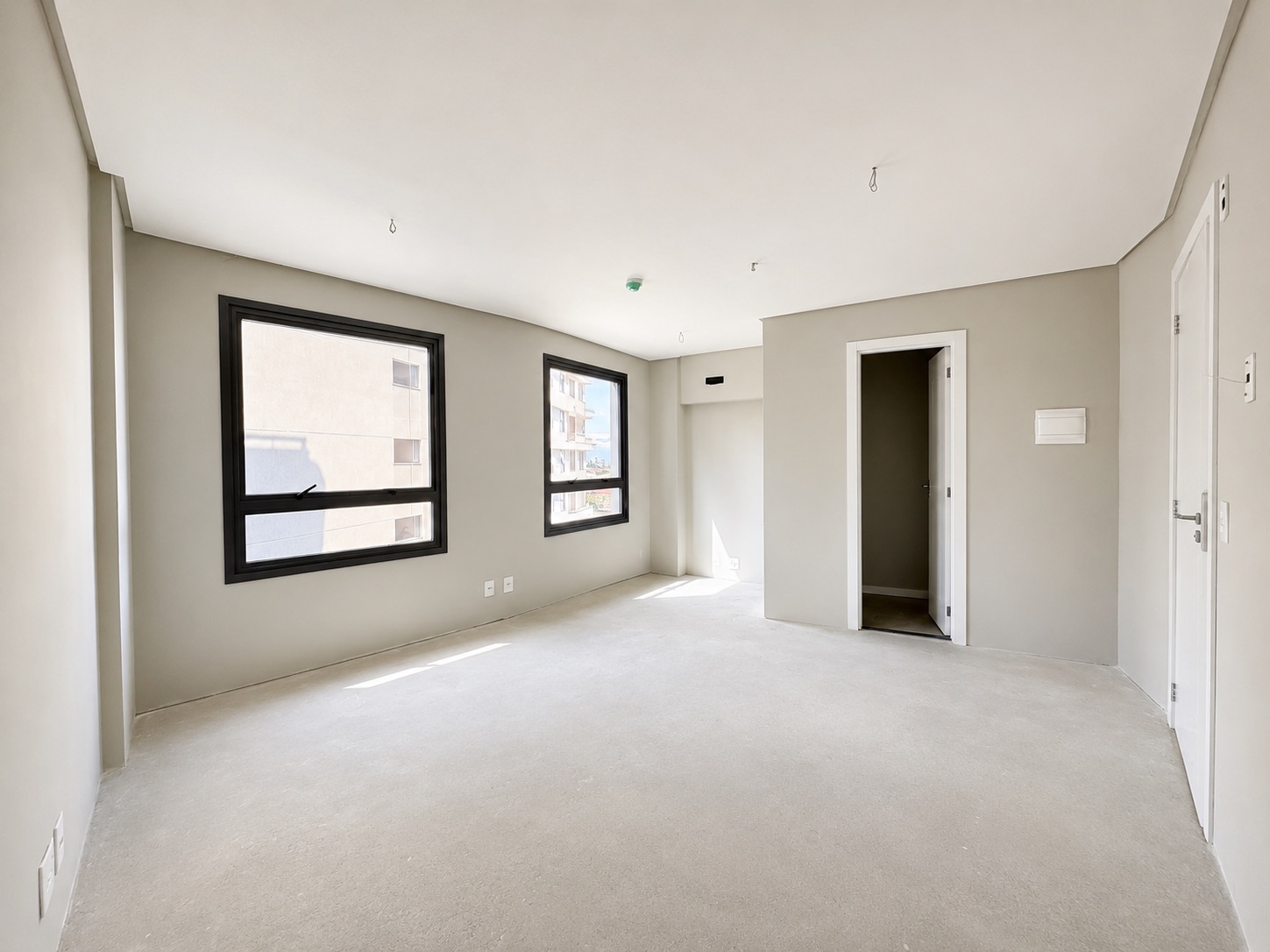 Sala comercial à venda no Orbe, Parque Una - 23 m², piso porcelanato e andar alto com vista para o Parque.
