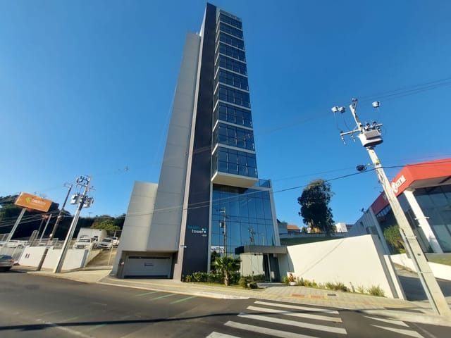 Sala Comercial para locação, 152 m², 1 vaga, Próximo a Rodoviária, Edifício Health Tower, Centro.