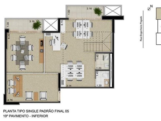 Foto do Sala - Sala comercial à venda, Vila Carrão, São Paulo. | ZONA LESTE IMÓVEIS