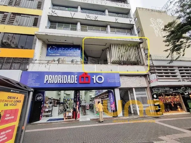 Sala para alugar, no bairro CENTRO em Curitiba