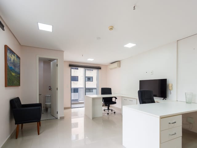 Sala com 39m², à venda, no bairro Jardim Paulista em São Paulo