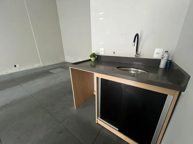 Foto do Sala - Sala à venda e locação, 66 m² pé direito alto - Santo Amaro - São Paulo/SP | Paulista Imóveis
