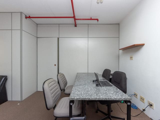 Foto do Sala - Conjunto comercial para venda em Santa Cecília, 43.4m² | Lares e Andares Imóveis