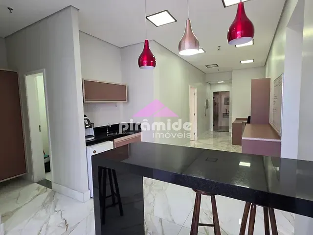 Sala com 70m², para alugar, no bairro Parque Residencial Aquarius em São José dos Campos