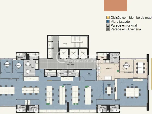 Sala para alugar, no bairro Vila Brandina em Campinas