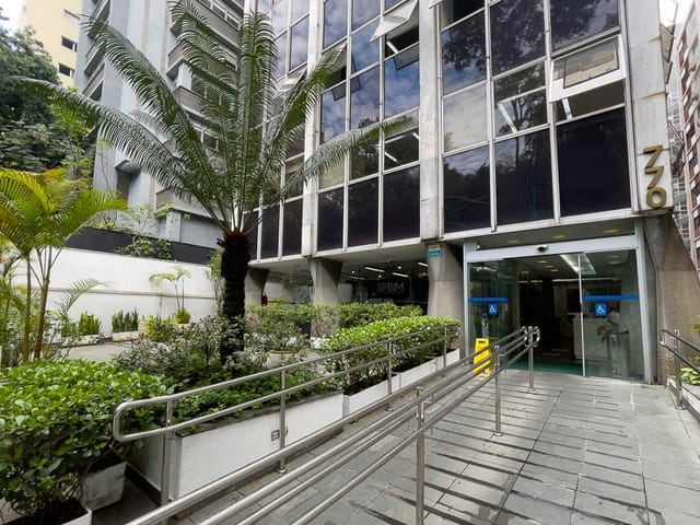 Foto do Sala - Conjunto comercial para venda em Higienópolis, 120m² | Lares e Andares Imóveis