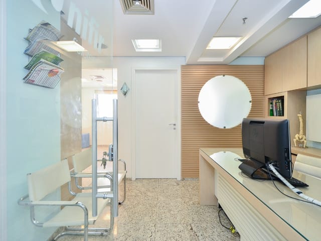 Foto do Sala - Conjunto comercial para venda em Vila Olímpia, 40m² | Lares e Andares Imóveis
