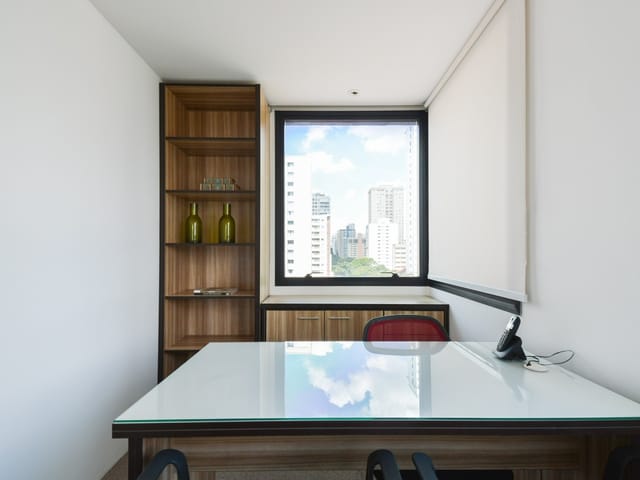 Foto do Sala - Conjunto comercial para venda em Vila Clementino, 44m² | Lares e Andares Imóveis