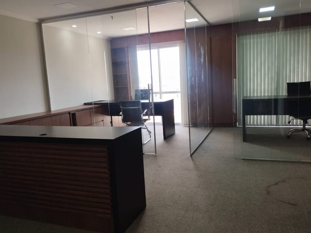 Foto do Sala - Sala à Venda e Locação no Condomínio Novamérica Office Park - Ao Lado da Estação de Metrô Santo Amaro - São Paulo | Paulista Imóveis