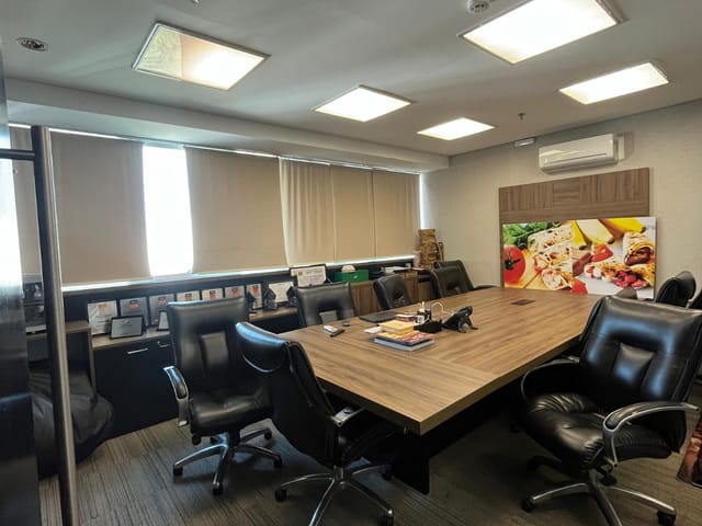 Foto do Sala - Conjunto comercial para venda em Jardim Caboré, 123m² | Lares e Andares Imóveis