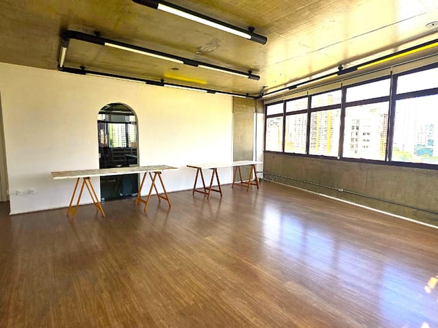 Foto do Sala - Conjunto comercial para venda em Santo Amaro, 47m² | Lares e Andares Imóveis