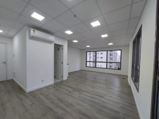 Foto do Sala - Conjunto comercial para venda em Campestre, 38m² | Lares e Andares Imóveis