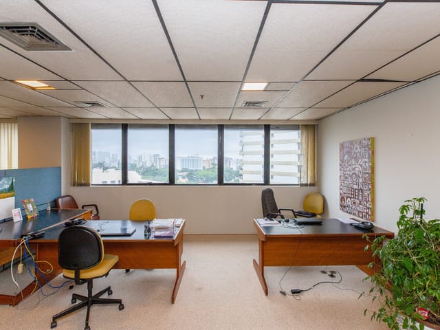Foto do Sala - Conjunto comercial para venda em Santo Amaro, 120m² | Lares e Andares Imóveis