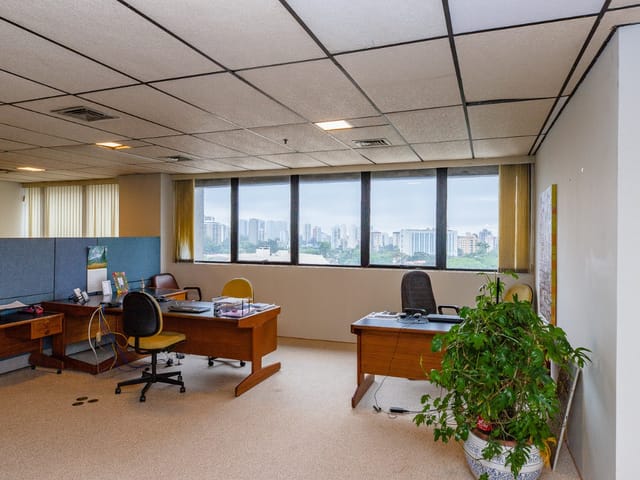 Foto do Sala - Conjunto comercial para venda em Santo Amaro, 120m² | Lares e Andares Imóveis