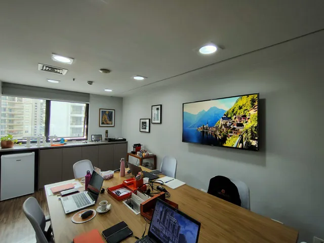 Foto do Sala - Conjunto comercial para venda em Cerqueira César, 88m² | Lares e Andares Imóveis