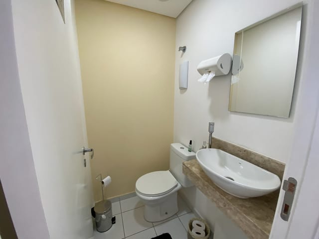 Foto do Sala - Conjunto comercial para venda em Santo Amaro, 42m² | Lares e Andares Imóveis