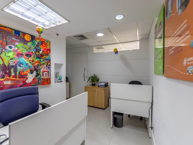 Foto do Sala - Conjunto comercial para venda em Brooklin, 37m² | Lares e Andares Imóveis