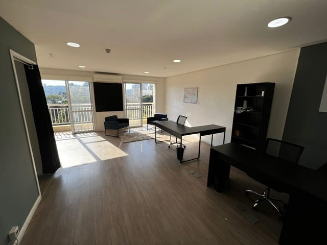 Foto do Sala - Sala para alugar, 45 m²,  uma vaga de  garagem- Santo Amaro - São Paulo/SP | Paulista Imóveis