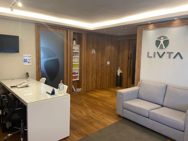 Foto do Sala - Clínica mobiliada de alto padrão no Itaim Bibi, 104m² pronto para consultório, equipada com 2 vagas | Paulista Imóveis