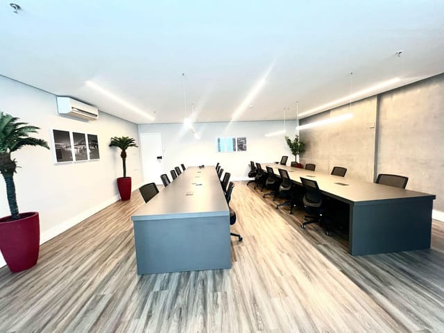 Foto do Sala - Sala Comercial à Venda e Locação Com 68m², Mobiliada Com 2 Vagas na Garagem na Chácara Santo Antônio (Zona Sul), São Paulo-SP | Paulista Imóveis