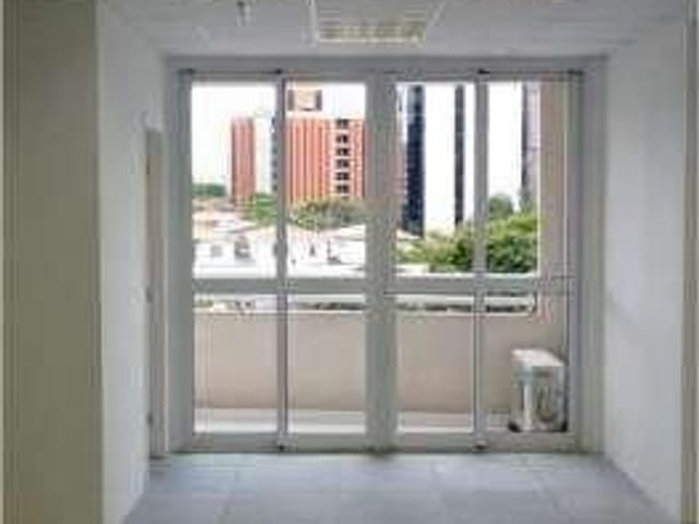 Foto do Sala - Sala comercial  para locação, com 39m² 1 vaga na garagem, piso elevado, ar condicionado, varanda, Chácara Santo Antônio, São Paulo, SP | Paulista Imóveis