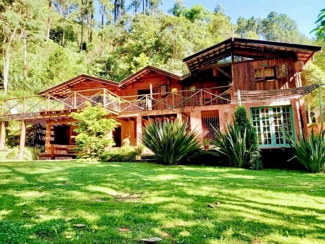 Foto do Sítio - Chácara com chalés à venda, vizinho da cachoeira do Toldi, São Bento do Sapucaí, SP | Campos & Co. Imóveis
