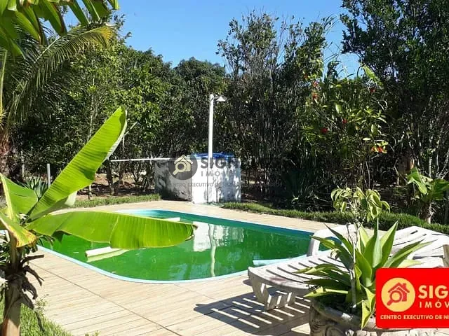 Sítio com 7800m² 2 quartos e 2 banheiros, à venda, no bairro Retiro em São Pedro da Aldeia