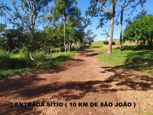 Sítio com 96800m² 2 quartos e 3 banheiros, à venda, no bairro Área Rural de São João da Boa Vista em São João da Boa Vista
