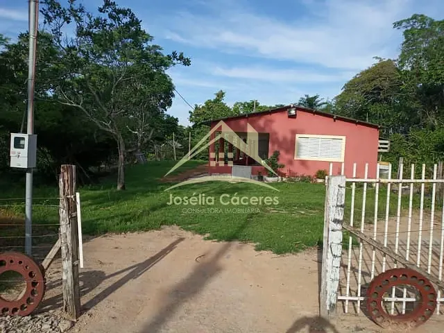 Sítio com 6250m² 3 quartos e 2 banheiros, à venda, no bairro BR em Rosário Oeste