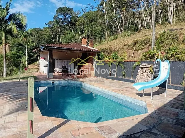 Sítio com 120m² 5 quartos e 3 banheiros, à venda, no bairro belvedere em Juquitiba