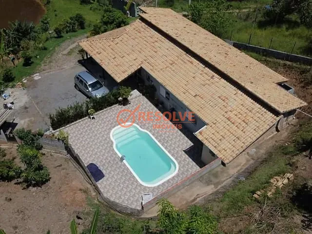 Sítio com 20000m² 4 quartos e 4 banheiros, à venda, no bairro Cachoeira em Santa Branca