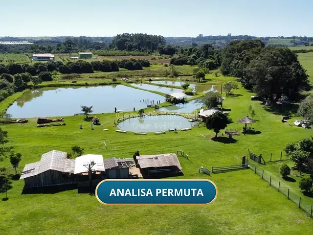 Sítio com 24200m² 3 quartos e 2 banheiros, à venda, no bairro Camanducaia em Jaguariúna
