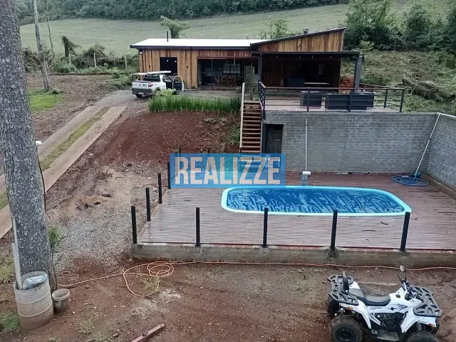 Sítio com 1050m² 1 quarto e 2 banheiros, à venda, no bairro Gramadinho em Marau