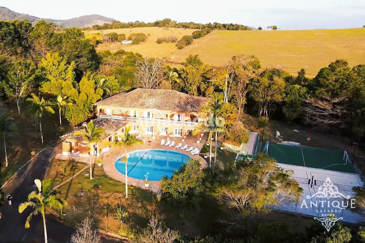 Sítio, 14 quartos, 19 hectares - Foto 1