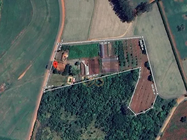 Sítio com 20853m² 4 quartos e 2 banheiros, à venda, no bairro Área Rural de Santo Antônio de Posse em Santo Antônio de Posse