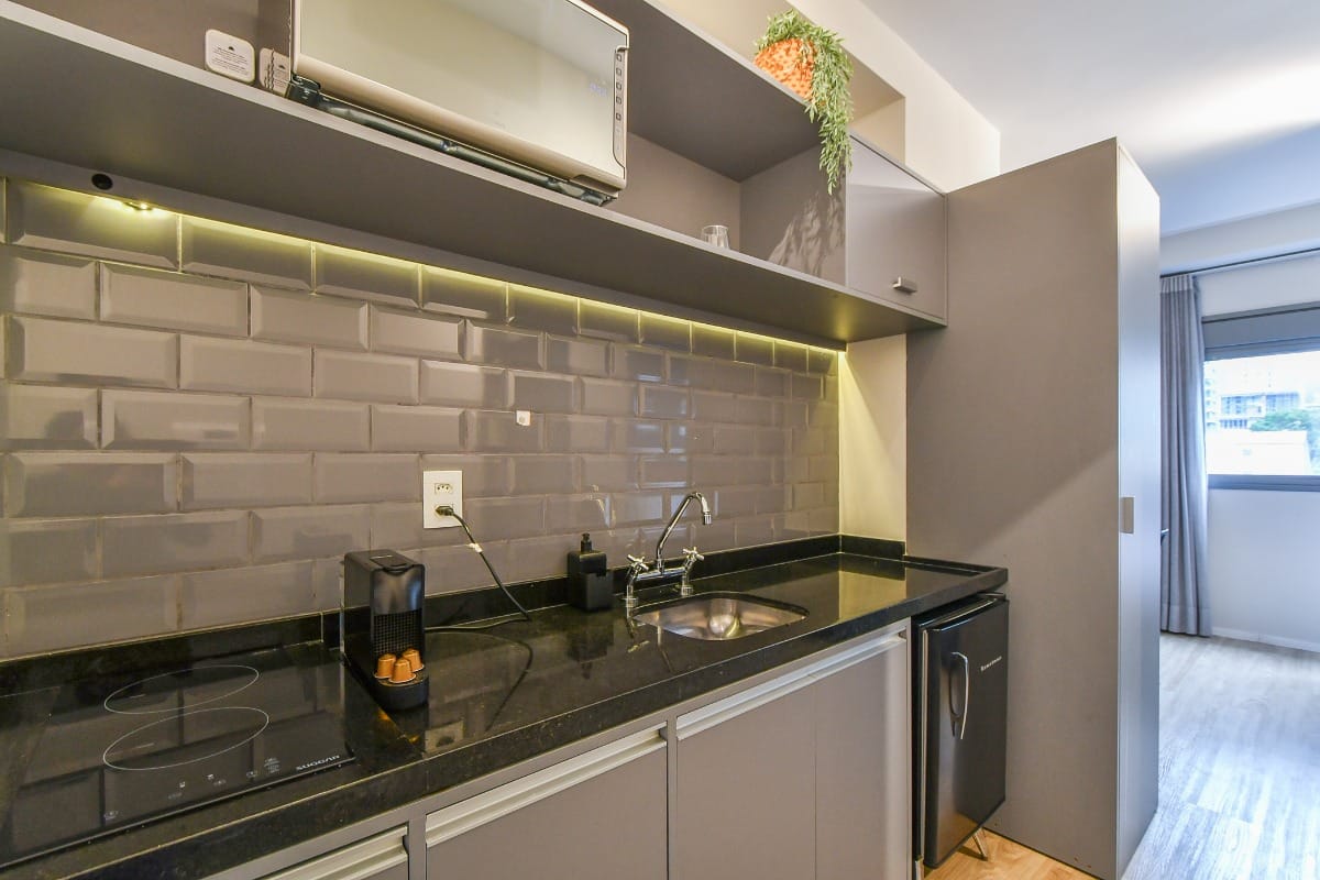 Flat para venda em Pinheiros com 1 quarto, sendo 1 suíte, 27m²