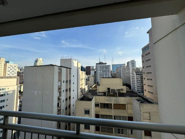 Foto do Salão - Flat para venda em Consolação com 2 quartos, sendo 1 suíte, 42m² | Lares e Andares Imóveis