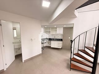 Foto do Salão-Flat para venda em Vila Nova Conceição com 1 quarto, sendo 1 suíte, 50m²