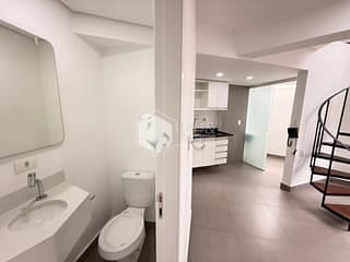 Foto do Salão-Flat para venda em Vila Nova Conceição com 1 quarto, sendo 1 suíte, 50m²