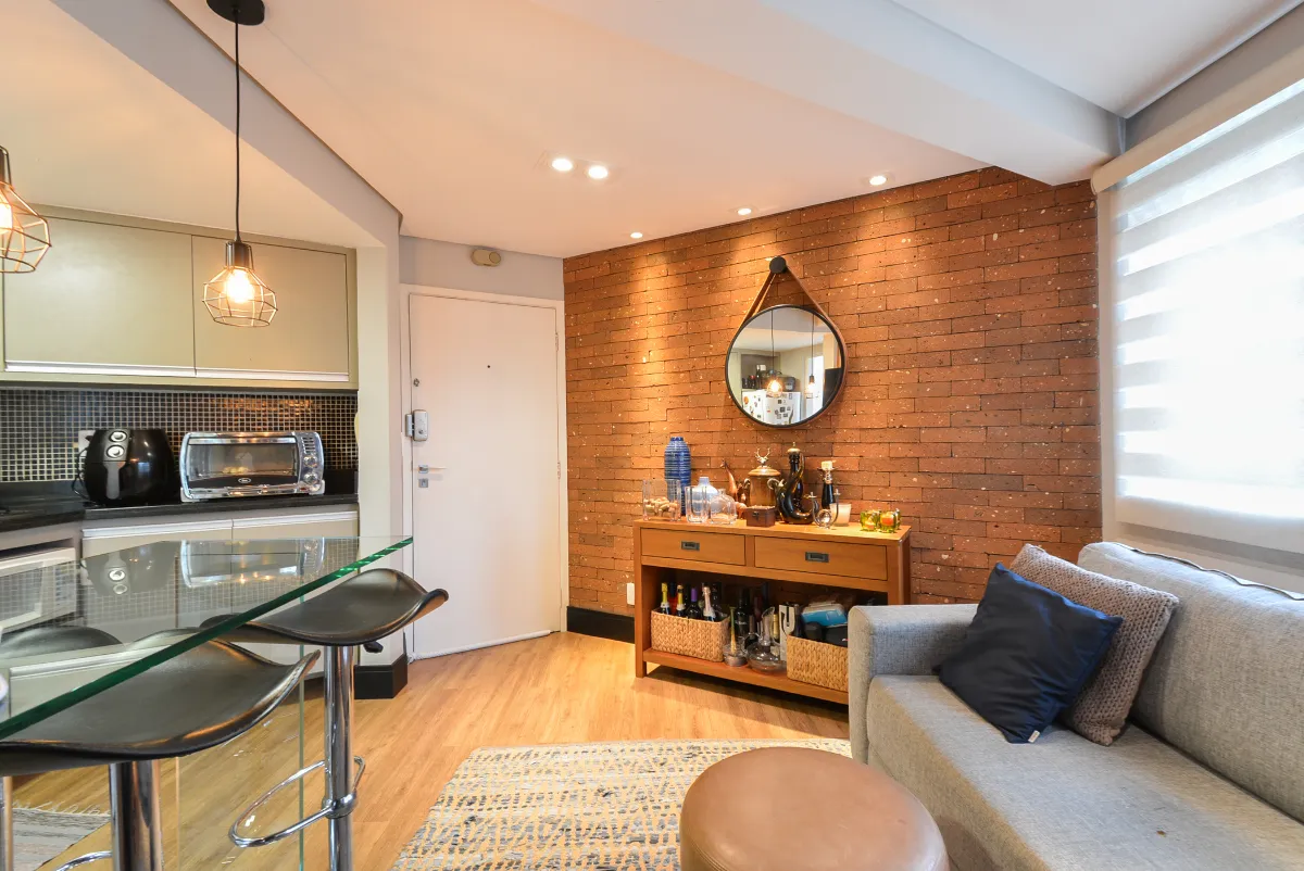 Flat para venda em Vila Nova Conceição com 1 quarto, 47m²