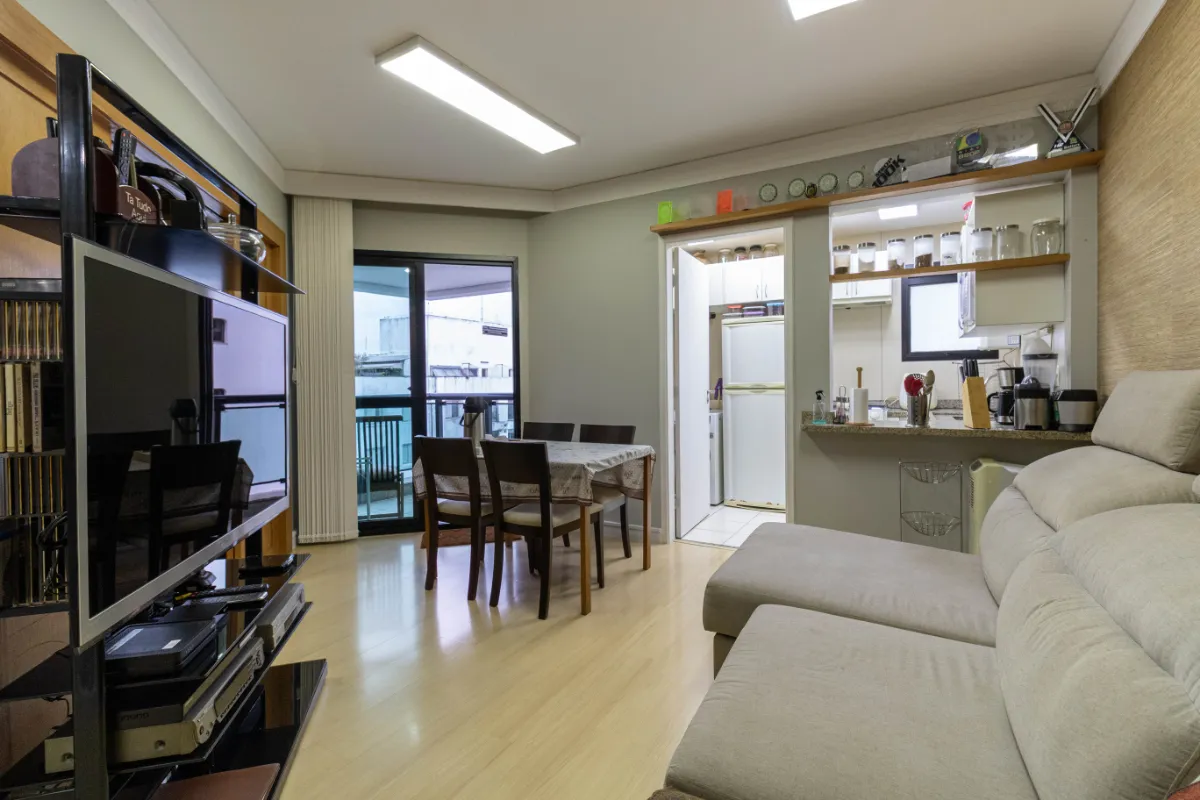 Flat para venda em Paraíso com 2 quartos, sendo 1 suíte, 59m²