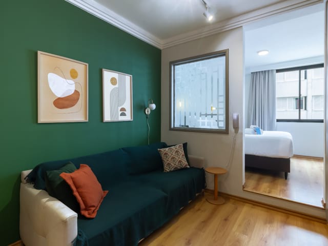 Salão com 29m² 1 quarto e 1 banheiro, à venda, no bairro Cerqueira César em São Paulo