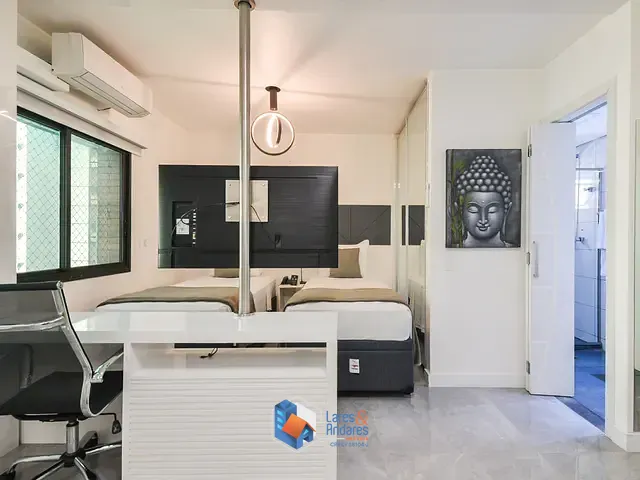Salão com 31m² 1 quarto e 1 banheiro, à venda, no bairro Jardim Paulista em São Paulo