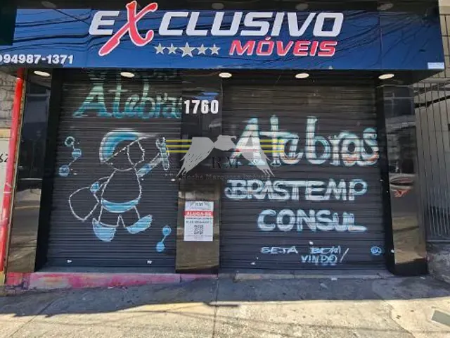 Loja com 250m², para alugar, no bairro Vila Antonieta em São Paulo