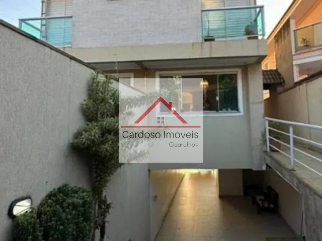 Sobrado com 161m² 3 quartos e 3 banheiros, à venda, no bairro Jardim Vila Galvao em Guarulhos