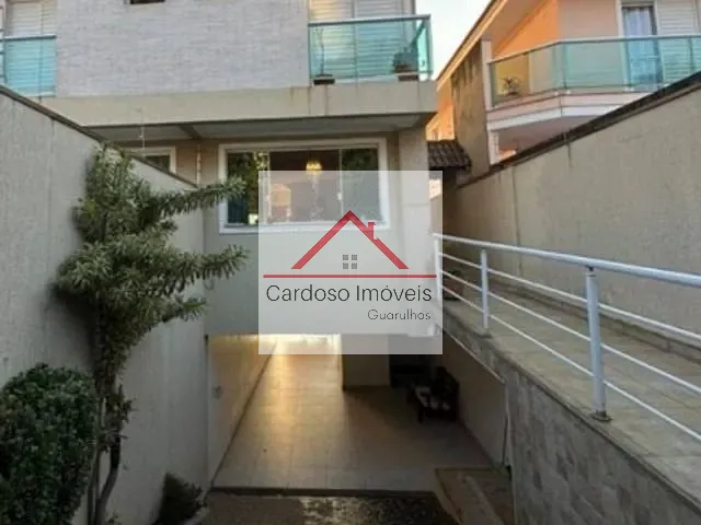 Sobrado com 161m² 3 quartos e 3 banheiros, à venda, no bairro Jardim Vila Galvao em Guarulhos