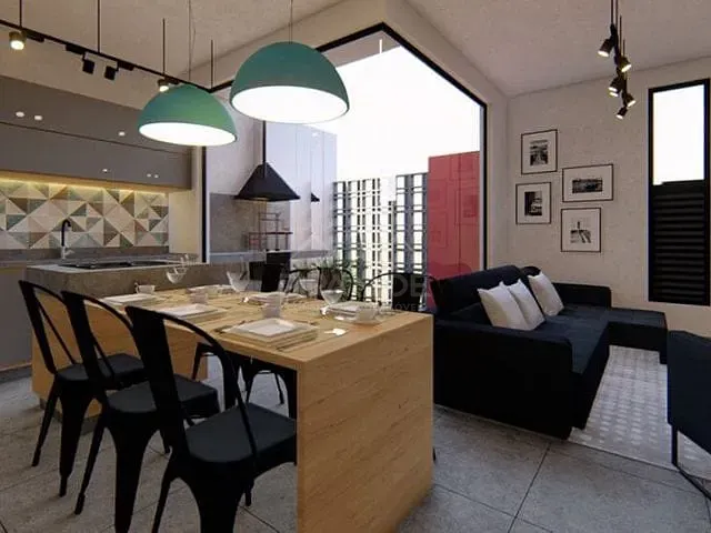 Sobrado com 74m² 2 quartos e 1 banheiro, à venda, no bairro Parque San Carlo em Poços de Caldas