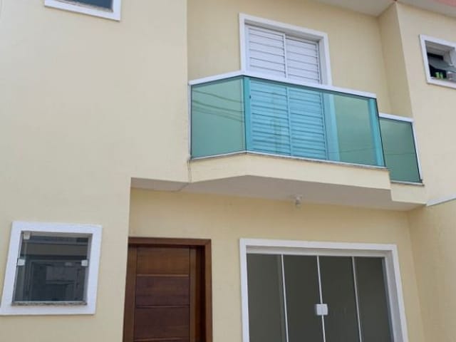 Foto do Sobrado - Sobrado de 80m² com 2 Suítes, Sacada, Área de Serviço Coberta e 2 Vagas - Jardim Vila Formosa | Rocha Marqueze Imóveis