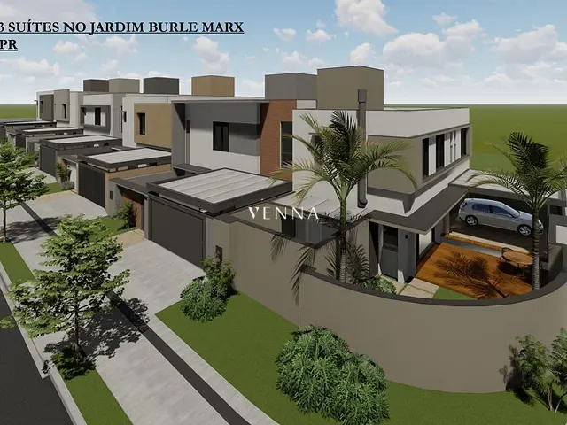 Sobrado 3 quartos e 4 banheiros, à venda, no bairro Jardim Burle Marx em Londrina