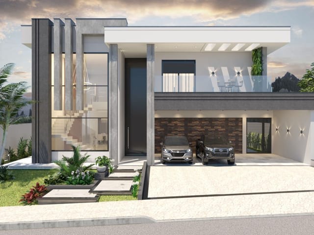 Sobrado com 530m² 4 quartos e 6 banheiros, à venda, no bairro Parque Colina da Mantiqueira em São João da Boa Vista